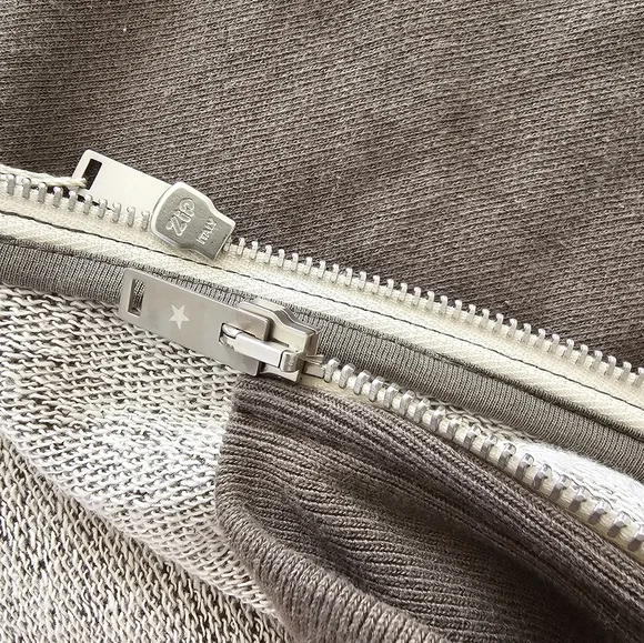 Golden Goose Venice Print Oversized Boxy Hooded Sweatshirt Size S Small Khaki - Picture 12 of 14